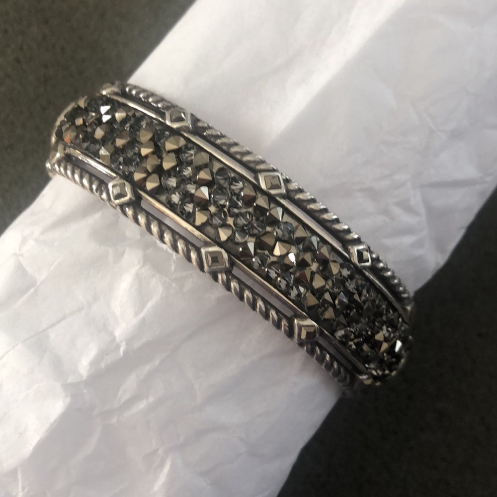 Brighton "Crystal Rocks" Bangle Bracelet - Picture 2 of 11
